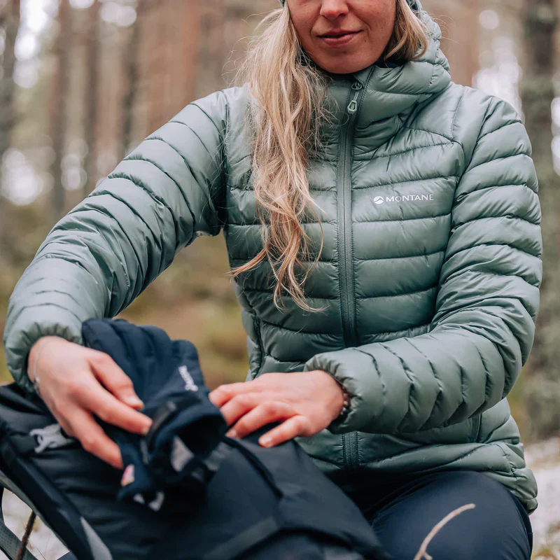 Women's Anti-Freeze Hooded Down Jacket - Image 8